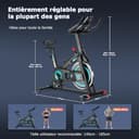 Thumbnail 4 de WENOKER Vélo d'Appartement avec écran LED ⚙️