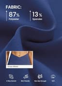 Thumbnail 3 de Willit Pantalon de yoga évasé femme 73,7 cm ⚙️