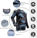 Thumbnail principal de Wisdom Wolf Maillot Cyclisme Manches Longues Respirant ⌚