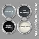 Thumbnail 1 de WO-WE Peinture métal MAT 3 en 1 anti-corrosion fer, acier W909 – Gris anthracite 5L 📦