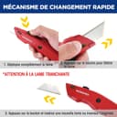 Thumbnail 5 de WORKPRO Cutter universel avec 10 lames ⚙️