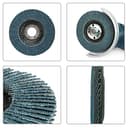 Thumbnail 2 de WORKPRO Disques abrasifs 10 pièces ⚙️