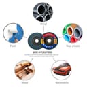 Thumbnail 3 de WORKPRO Disques abrasifs 10 pièces ⚙️