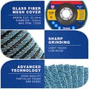 Thumbnail 1 de WORKPRO Disques abrasifs 125 mm grain 60 ⚙️