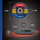 Thumbnail 3 de WORKPRO Disques abrasifs 125 mm grain 60 ⚙️