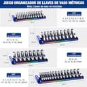 Thumbnail 1 de WORKPRO Kit d'organisateur de douilles 4 pièces ⚙️