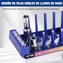 Thumbnail 5 de WORKPRO Kit d'organisateur de douilles 4 pièces ⚙️