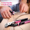 Thumbnail 4 de WORKPRO Mallette à Outils Rose 73 pièces ⚙️