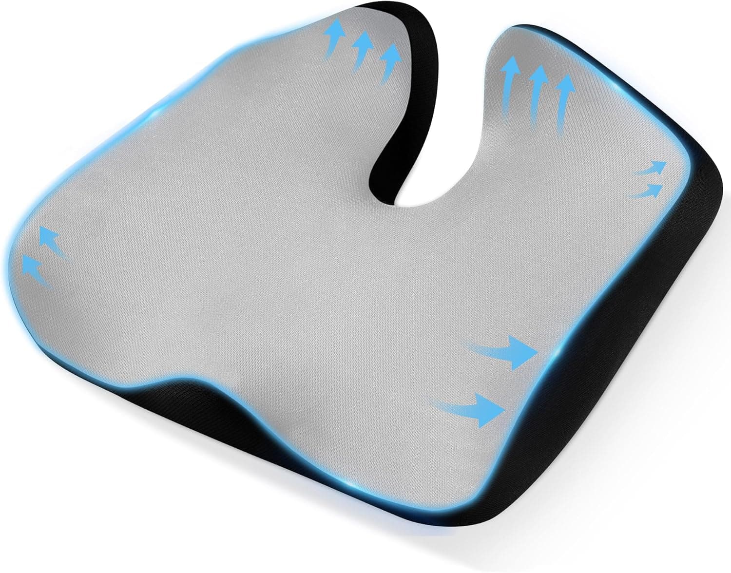 WUFANC Coussin Coccyx ergonomique mémoire pour fauteuils roulants 🎯