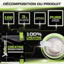 Thumbnail 3 de Xellerate Nutrition Créatine Monohydrate 500 g - poudre micronisée 📋