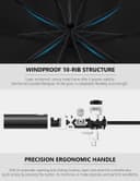 Thumbnail 3 de XIXVON Parapluie Pro — Parapluie inversé protection UV 50+ ☂️