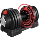 Thumbnail principal de Yaheetech Haltères réglables 24 kg pour musculation 🏋️