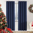 Thumbnail 1 de YSTELLAA Velours Rideau 2 Pièces 140×280 cm occultant bleu 📺