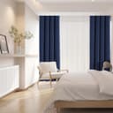Thumbnail 5 de YSTELLAA Velours Rideau 2 Pièces 140×280 cm occultant bleu 📺