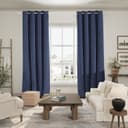 Thumbnail 6 de YSTELLAA Velours Rideau 2 Pièces 140×280 cm occultant bleu 📺
