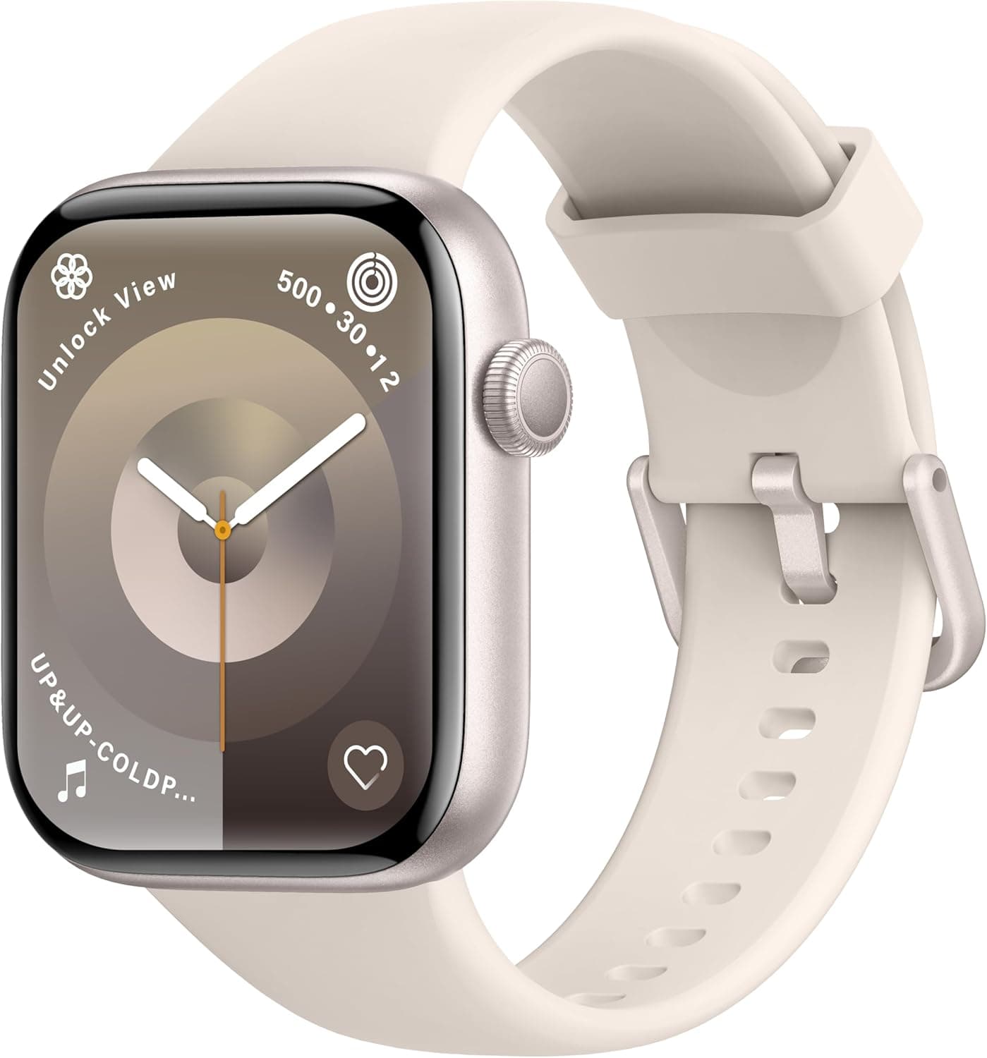 AcclaFit Smartwatch 1,85" full touch, tracker salute ⌚