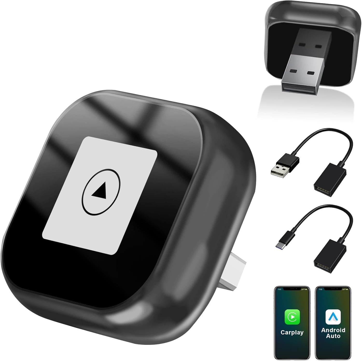 Adattatore 2-in-1 Wireless CarPlay e Android Auto 2025 📱