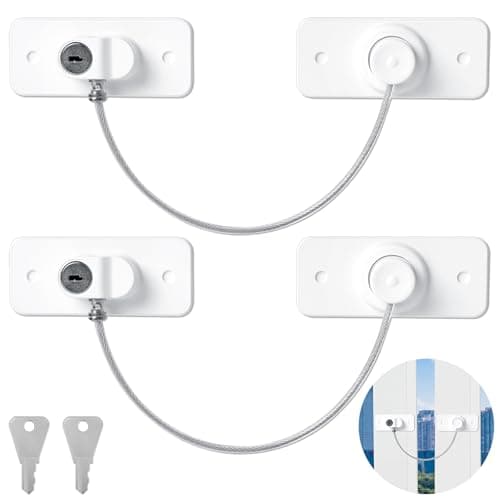 AiQInu Lucchetto per frigorifero 2 pezzi 🔐