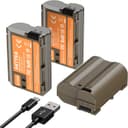 Thumbnail principal de AKTTKA EN-EL15C 3000 mAh batterie per fotocamera (3 pezzi) 📷