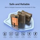 Thumbnail 5 de AKTTKA EN-EL15C 3000 mAh batterie per fotocamera (3 pezzi) 📷