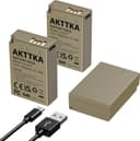 Thumbnail principal de AKTTKA LP-E17 1500mAh batteria ricaricabile con Type‑C per Canon 📷