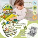 Thumbnail 5 de Almaxi Busy Board Montessori 10 in 1 per bambini 1–4 anni 🧸