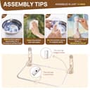 Thumbnail 3 de Amaca per finestra per gatti M pieghevole beige 🐱