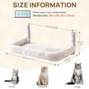 Thumbnail 6 de Amaca per finestra per gatti M pieghevole beige 🐱