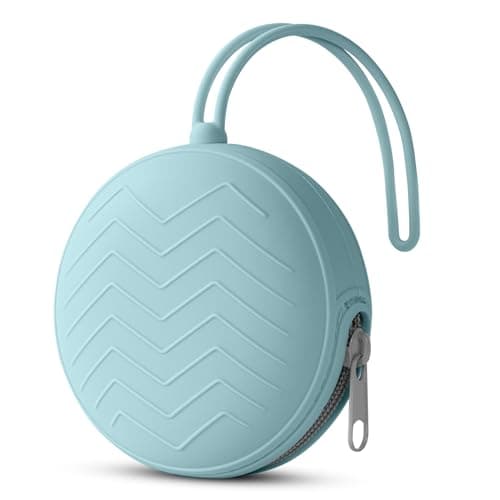 Aolso Porta succhietto in silicone lavabile, 1 pezzo 🧸