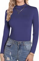 Thumbnail 3 de Aottori Maglia Donna Dolcevita Manica Lunga Leggera 👚