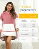 Thumbnail 4 de Argstar Coperta con Maniche Oversize indossabile per adulti 🛋️