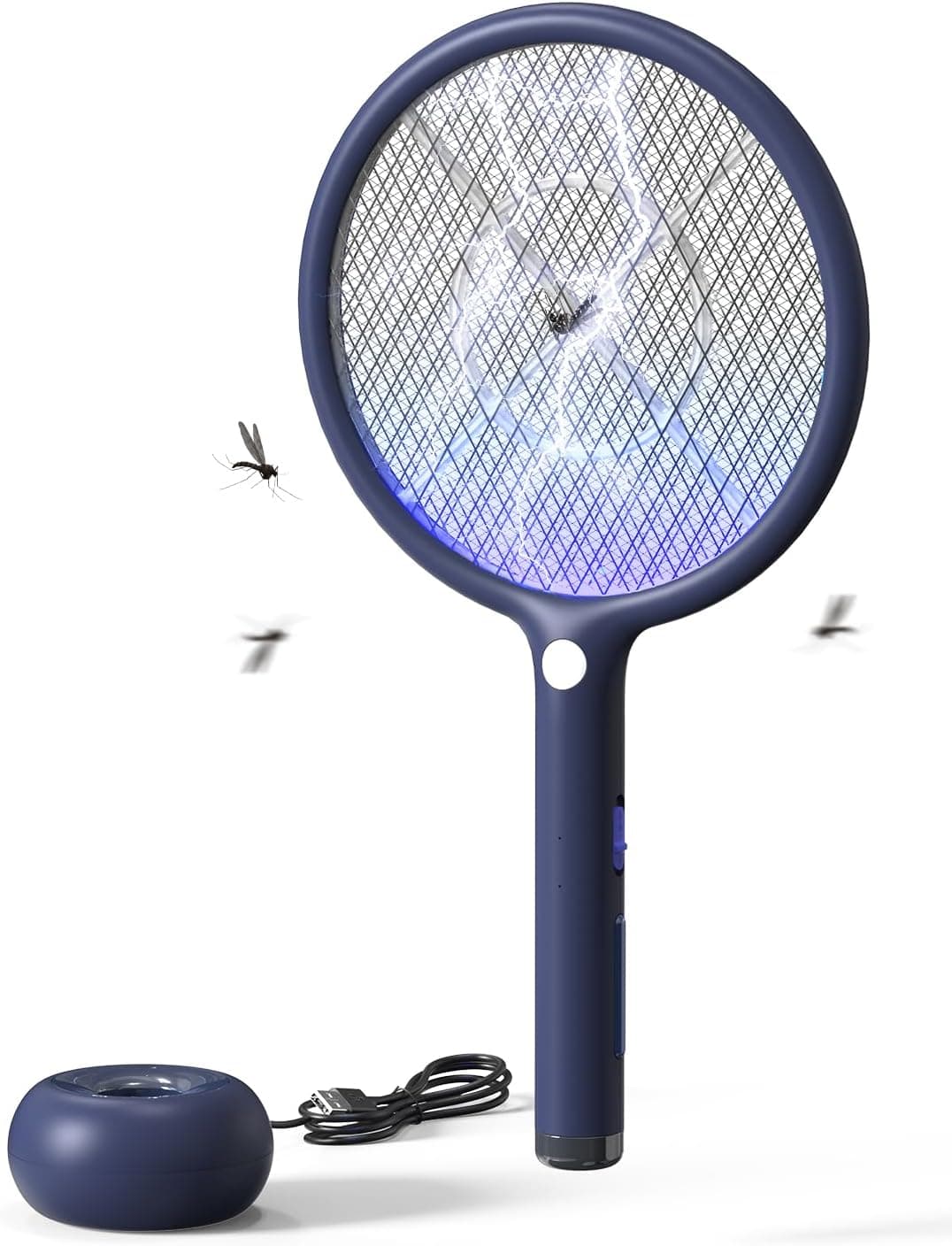 AROEVE Racchetta Zanzare Elettrica 4000V, 1200mAh 🎧