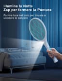 Thumbnail 2 de AROEVE Racchetta Zanzare Elettrica 4000V — Antizanzare USB 🪰