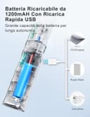 Thumbnail 4 de AROEVE Racchetta Zanzare Elettrica 4000V — Antizanzare USB 🪰