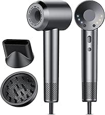 Asciugacapelli 160.000 giri/min Professionale con ioni negativi 🎧