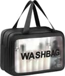 Thumbnail 2 de Aucuu Borse da toilette trasparente 3 pezzi 🧳