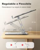 Thumbnail 3 de Babacom Supporto laptop ergonomico regolabile 10–16" 💻