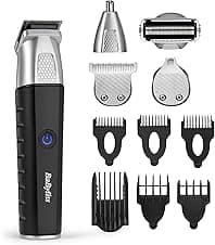 BaByliss Multikit Grooming MT812E 11 in 1 per barba e corpo 🎧