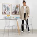 Thumbnail 1 de Baroni Home Set 4 sedie in policarbonato 36×81×43 cm 🪑