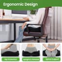 Thumbnail 2 de Benazcap Cuscino ergonomico per seduta ortopedico in memory 🪑
