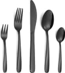 Thumbnail principal de Bestdin Set posate 30 pezzi in acciaio inox, nero 🍴