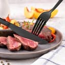 Thumbnail 5 de Bestdin Set posate 30 pezzi in acciaio inox, nero 🍴