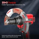 Thumbnail 3 de BETENST Trapano avvitatore 21V 42 N·m, 10 mm mandrino 🛠️