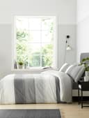 Thumbnail 1 de Betley Classic Wide Stripe copripiumino doppio, grigio 🛏️