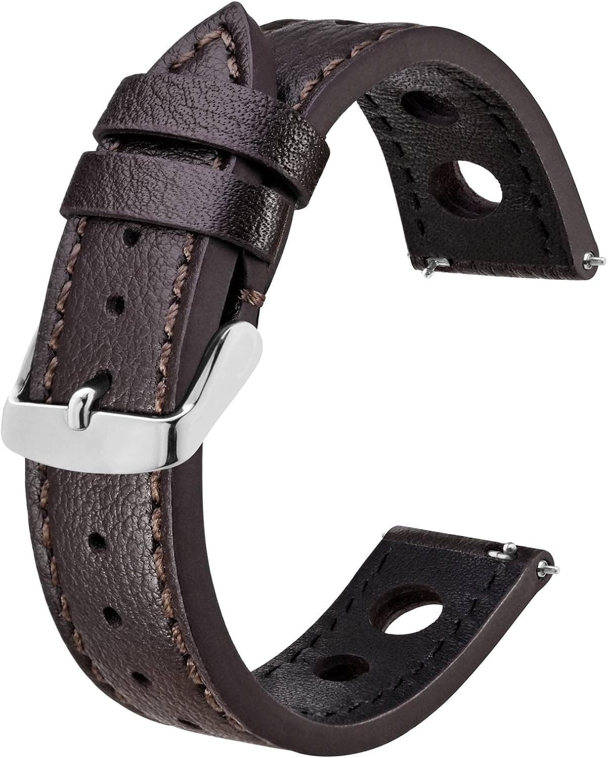 BISONSTRAP Rally cinturino in pelle 20 mm ⌚