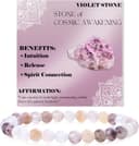 Thumbnail 3 de Bivei Braccialetto donna perline 6 mm in cristallo semiprezioso 💍