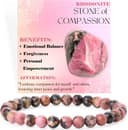 Thumbnail 4 de Bivei Braccialetto donna perline 6 mm in cristallo semiprezioso 💍