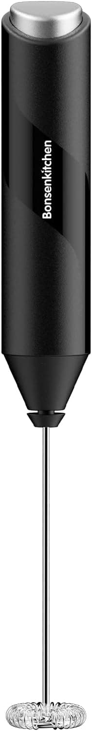 Bonsenkitchen Montalatte elettrico 1 frusta per cappuccino 🥛