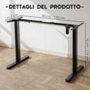 Thumbnail 1 de BONTEC Scrivania elettrica regolabile 72–118 cm ⛳