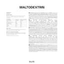 Thumbnail 1 de Bulk Maltodestrine 2,5 kg — 50 porzioni 🧴